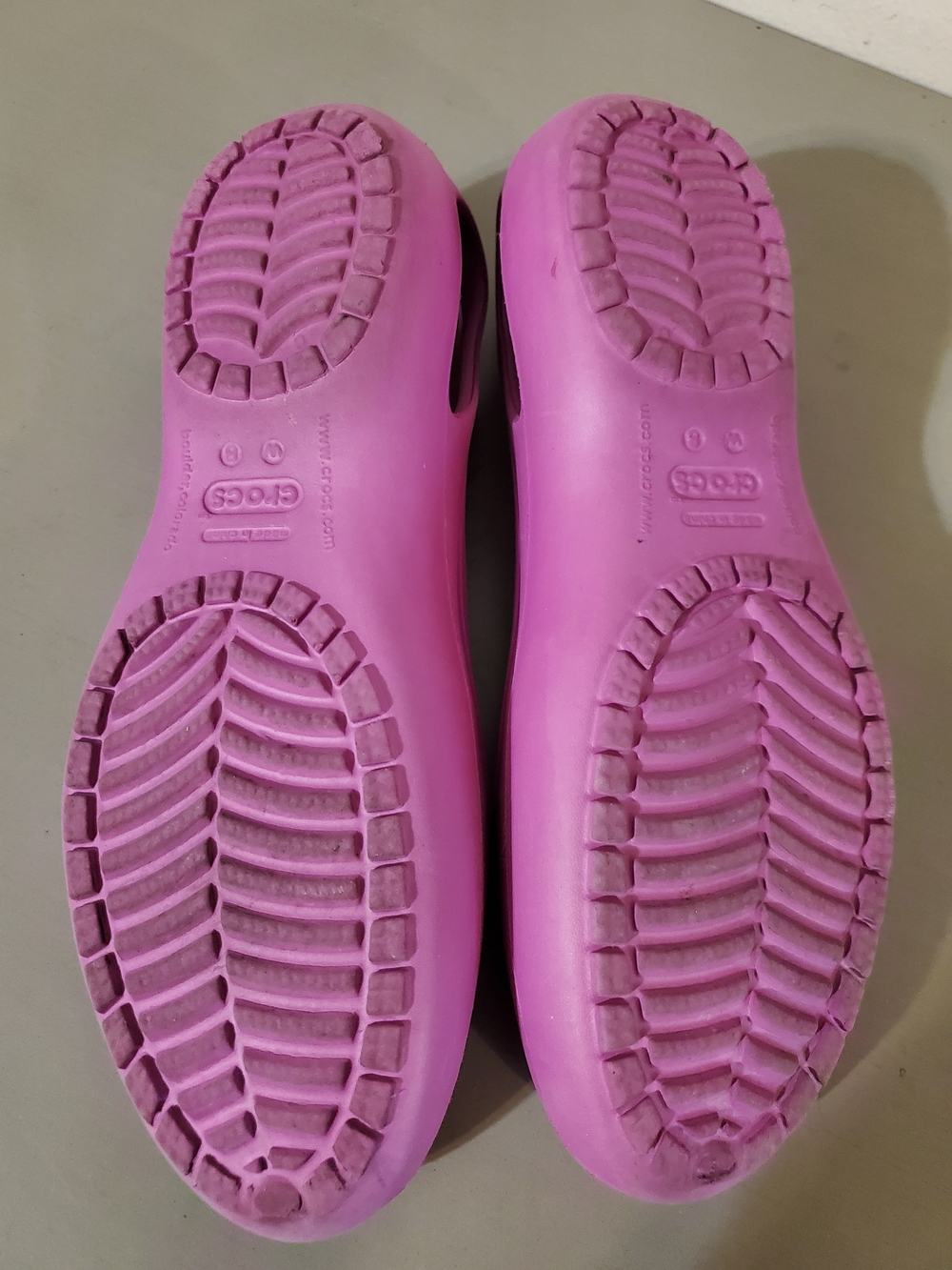Crocs Women's 8 Kadee Ballet Flats Magenta Pink Lightweight Casual Comfort - Picture 6 of 6